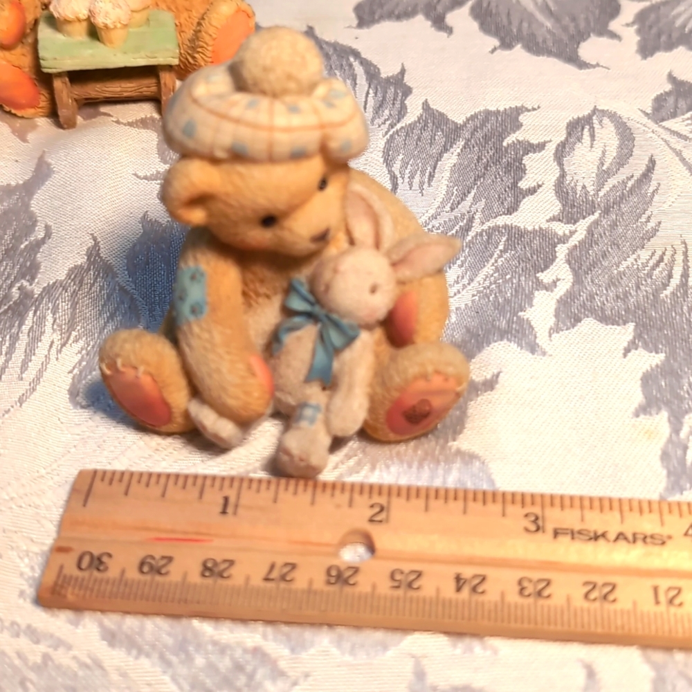 Set of 3 Bear figurines designed Priscilla Hillman - Picture 10 of 13